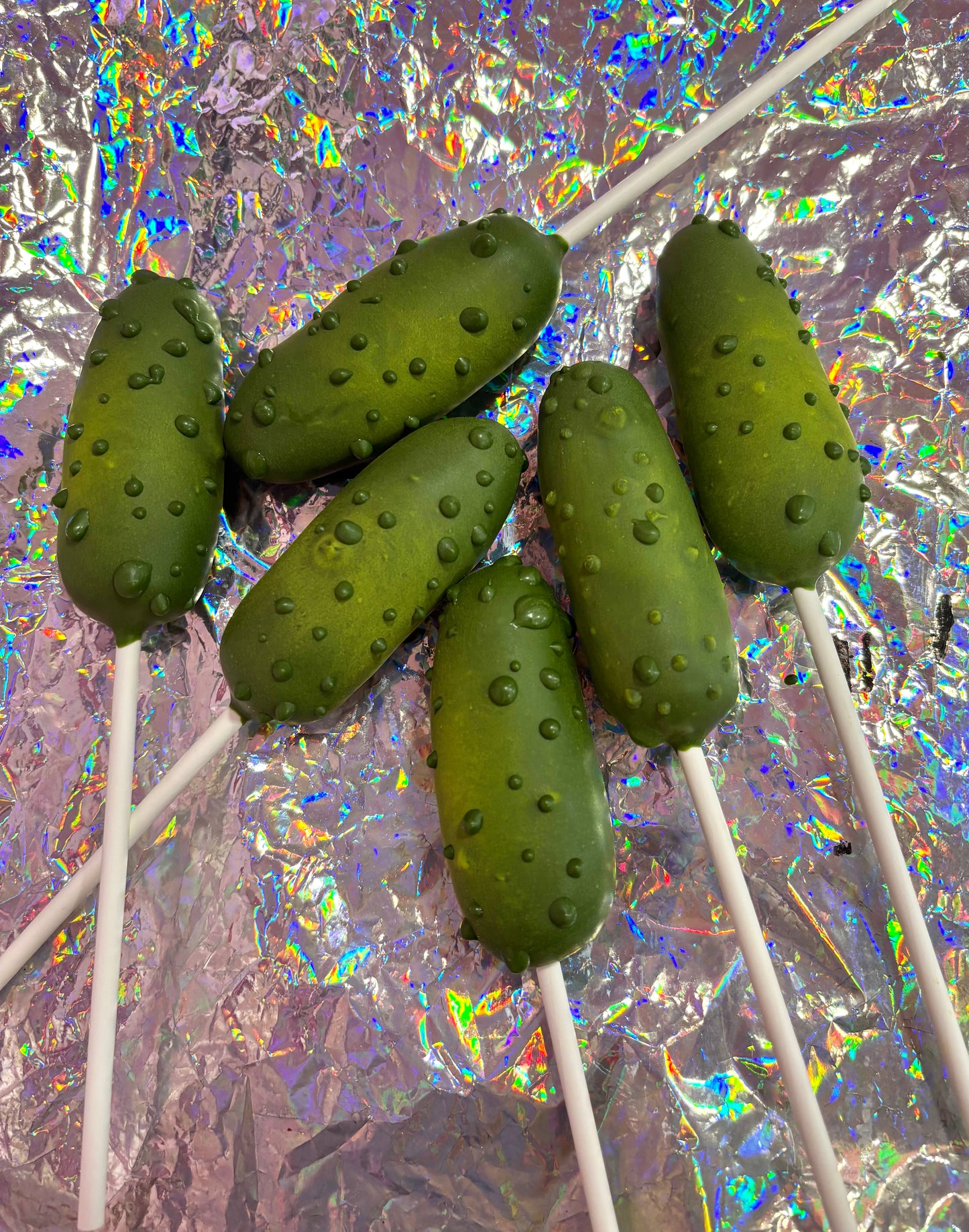 Gherkin Cake Pop