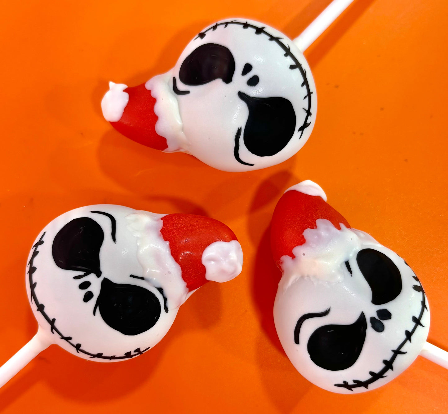 Jack Skellington Christmas Cake Pop