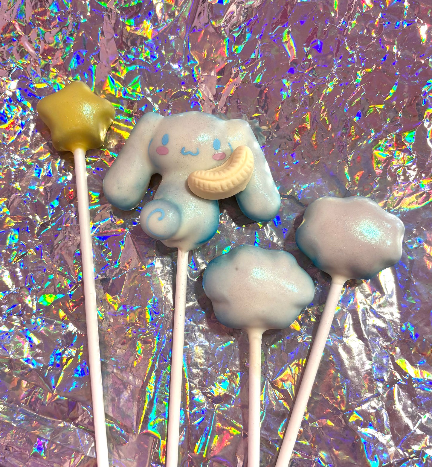 Cinnamoroll Cake Topper Set