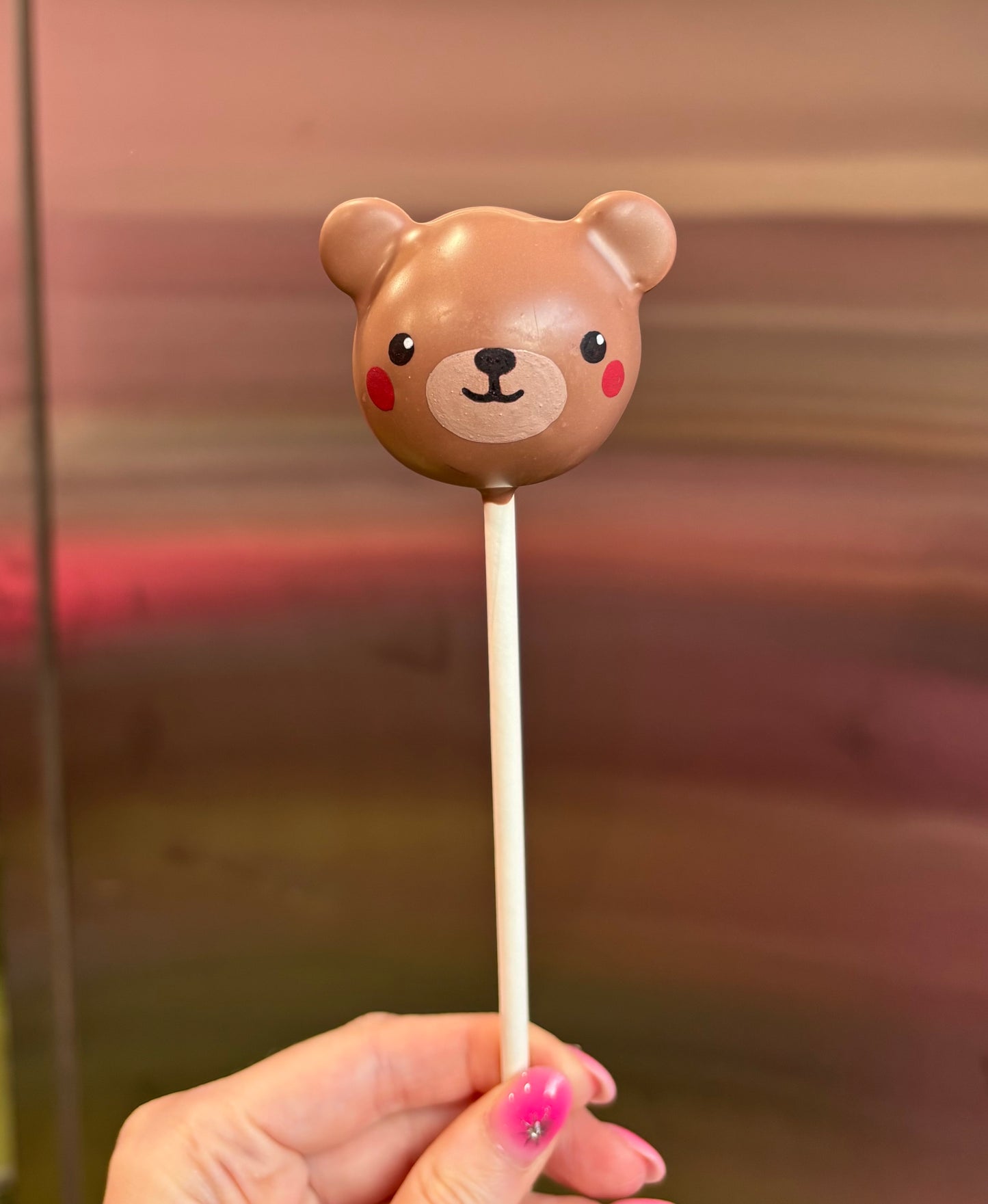 Teddy Bear Cake Pop