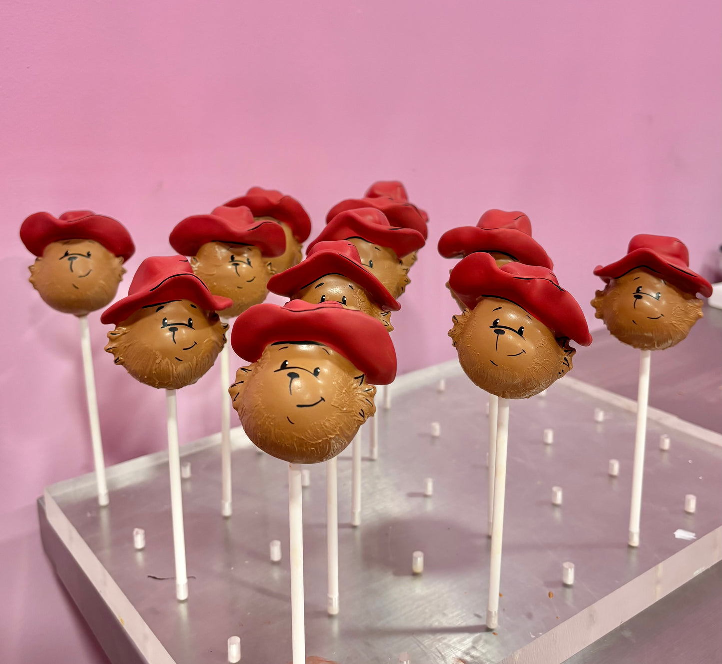 Paddington Bear Cake Pop