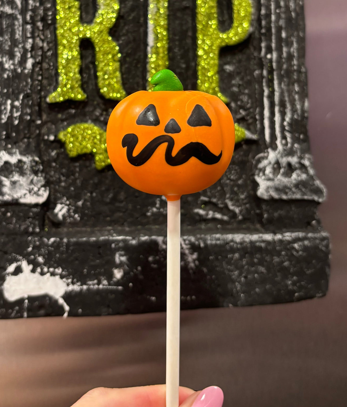 Pumpkin Cake Pop Halloween Party Favours