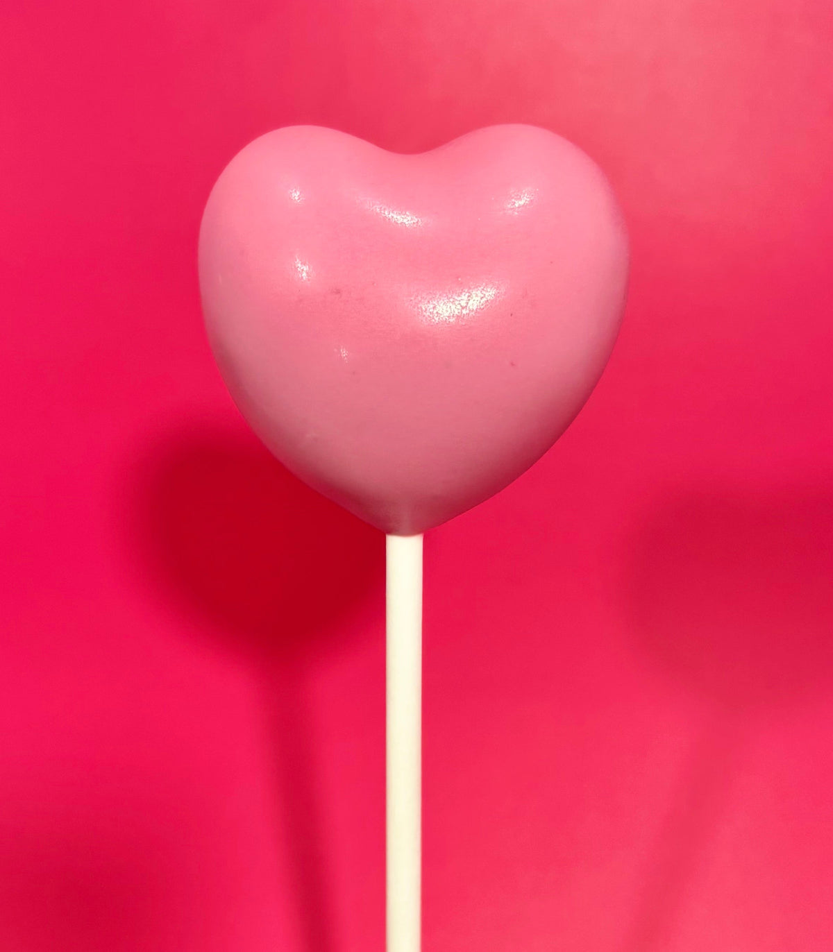 Pink Heart Cake Pop