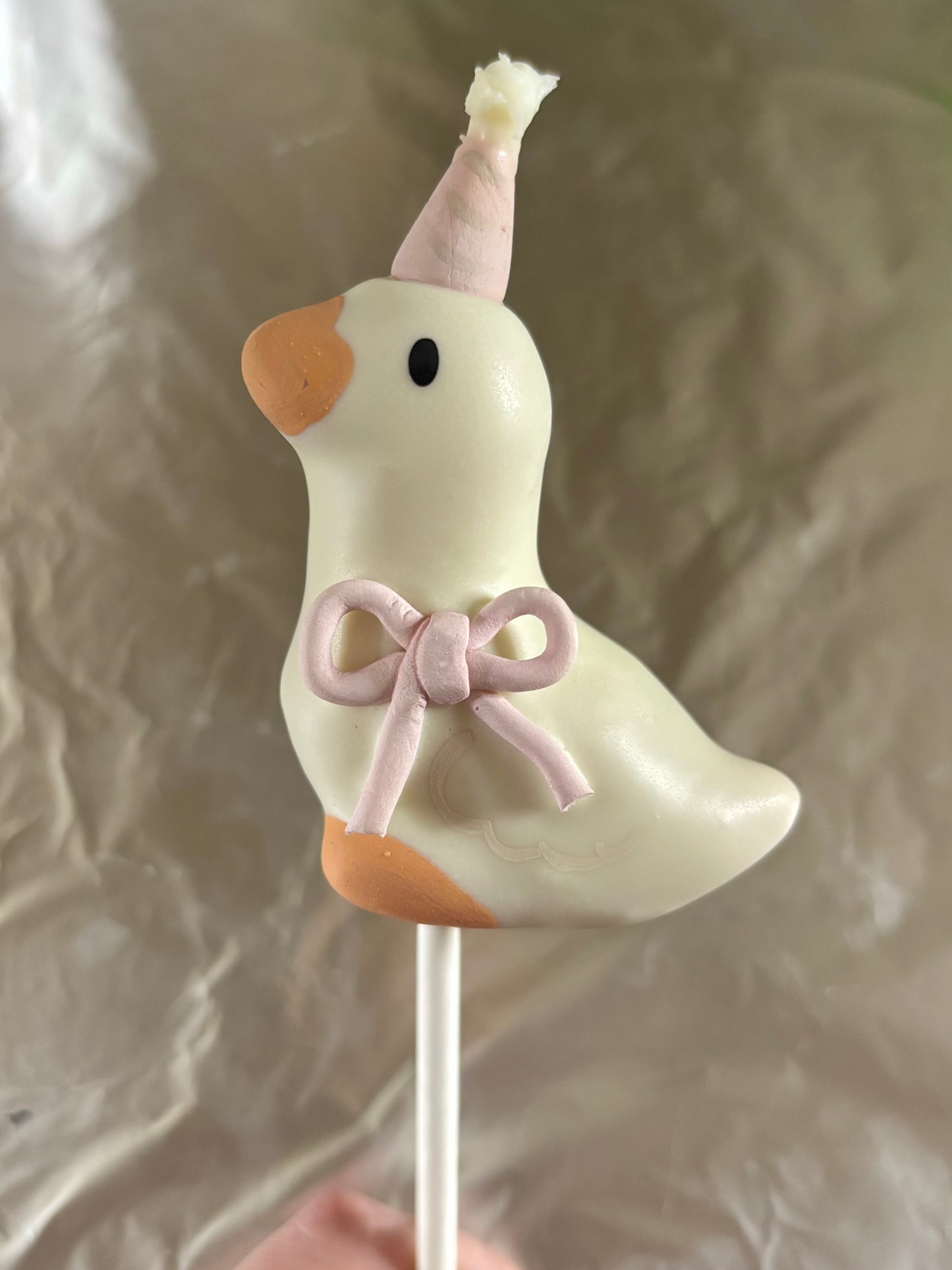 One Silly Goose Cake Pop (choose your own colour scheme)