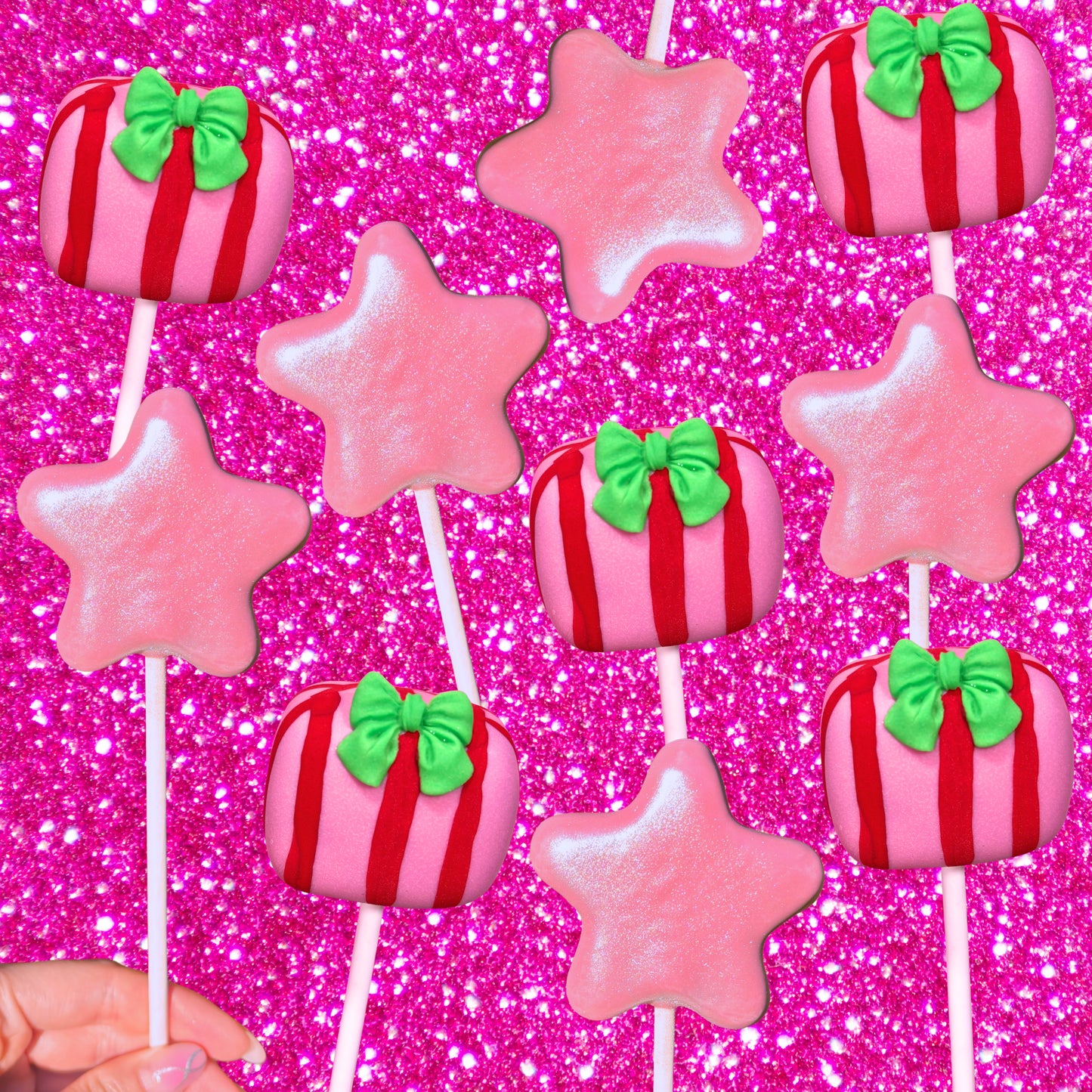 Christmas Cake Pop Party Pack Pink Pony Club