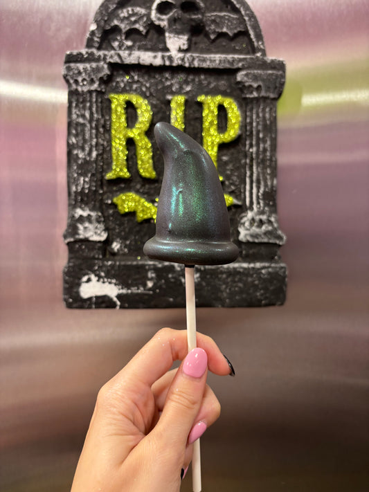 Glittery Witches Hat Cake Pop