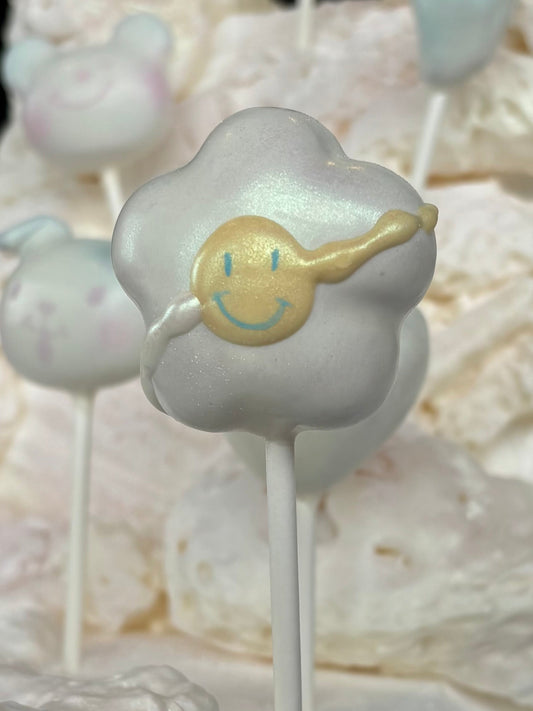 Smiley Daisy Cake Pop