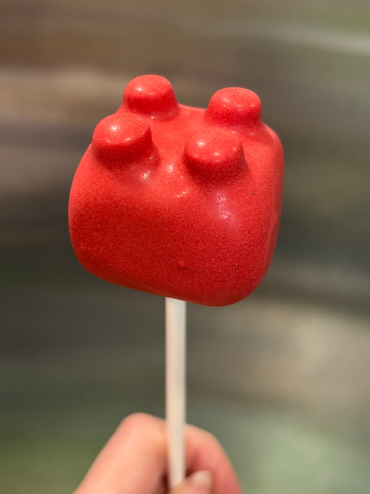 Lego Cake Pop