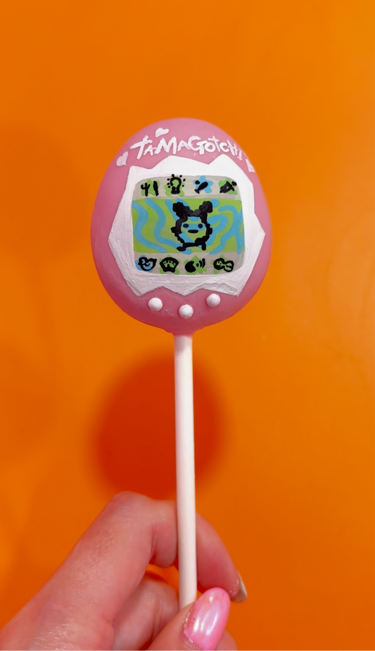 Tamagotchi Cake Pop