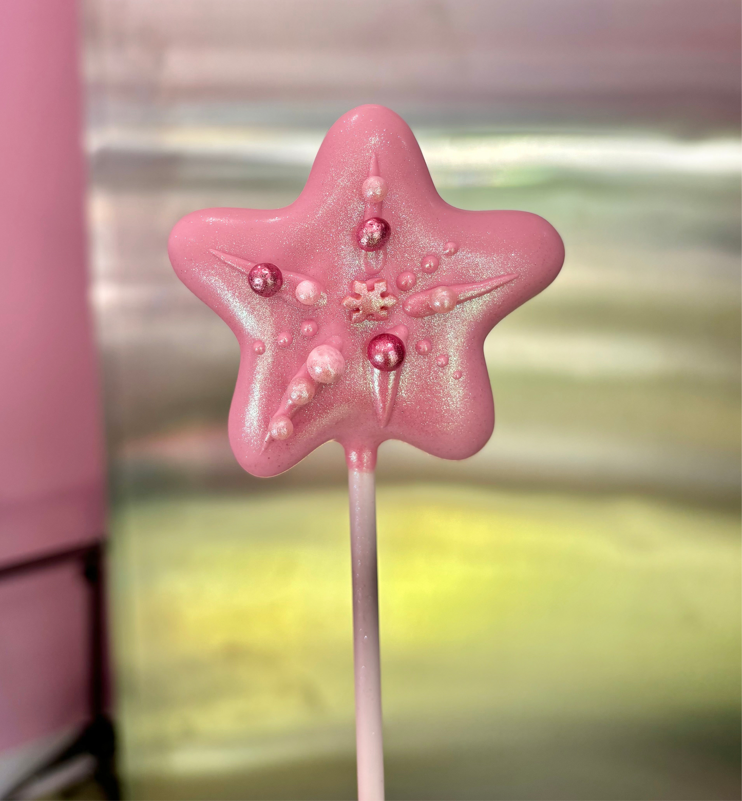 Glinda’s Wand Star Cake Pop