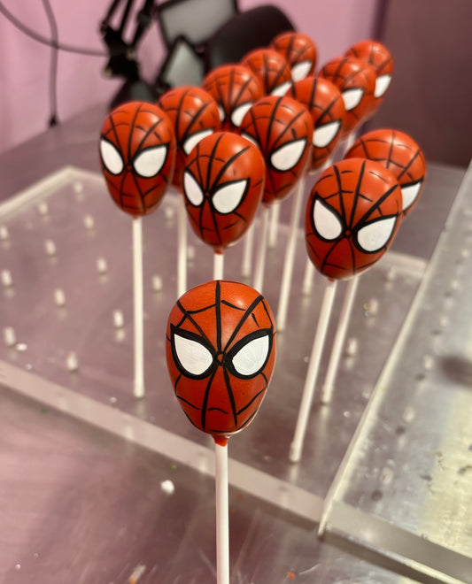 Spiderman Cake Pop