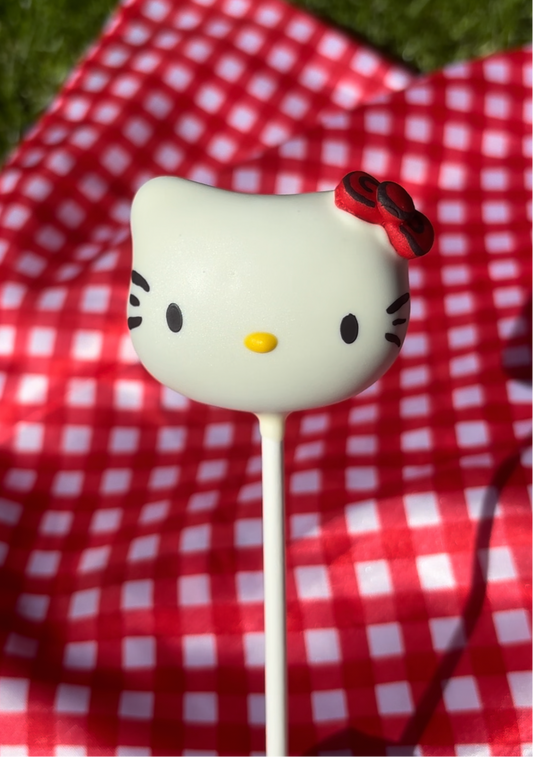 Hello There Kitty Cake Pop