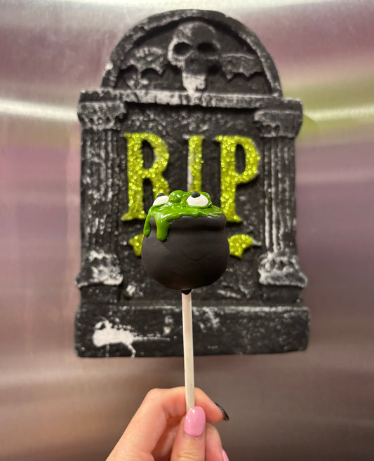 Witches Cauldron Cake Pop