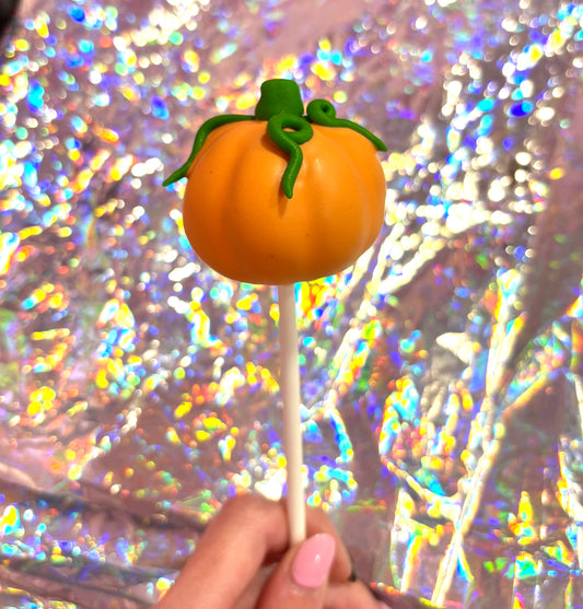 Whimsical Pumpkin Cake Pop