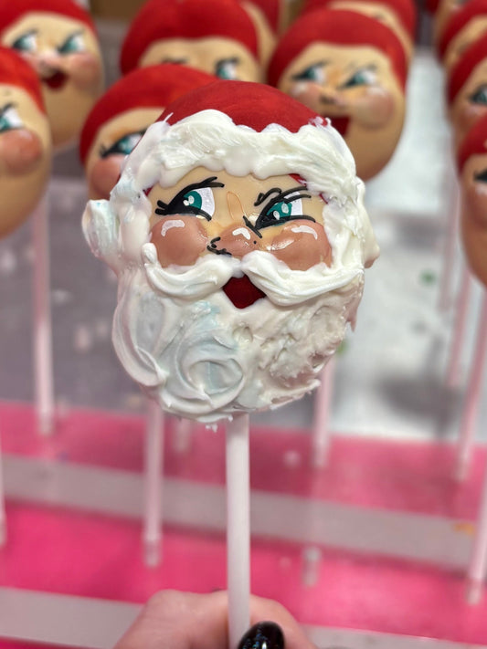 Santa Claus Cake Pop