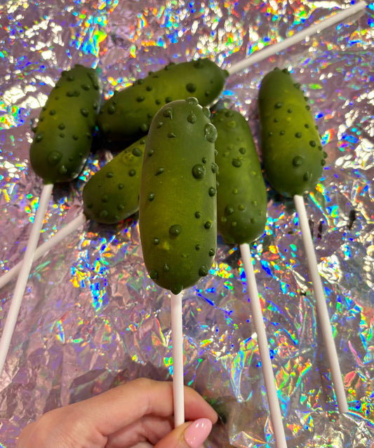 Gherkin Cake Pop