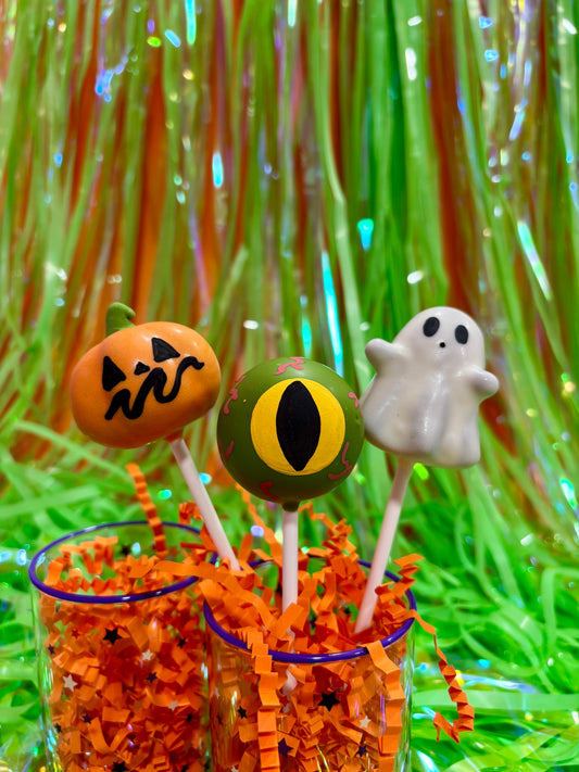 Monster Eyeball Cake Pop