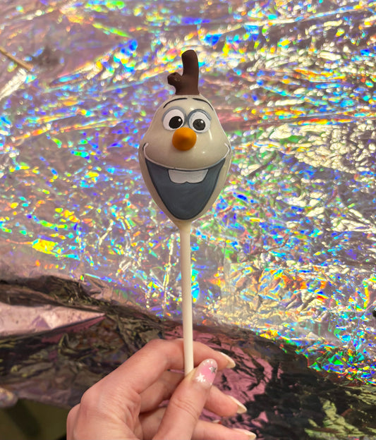 Olaf Head Cake Pop