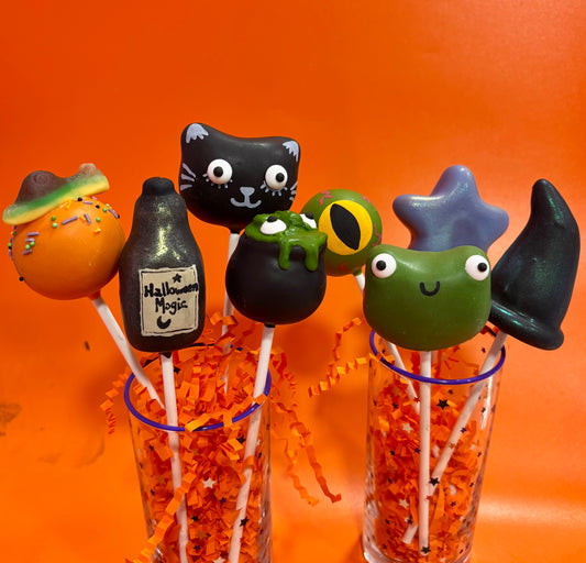 Halloween Magic Cake Pops Set of 8
