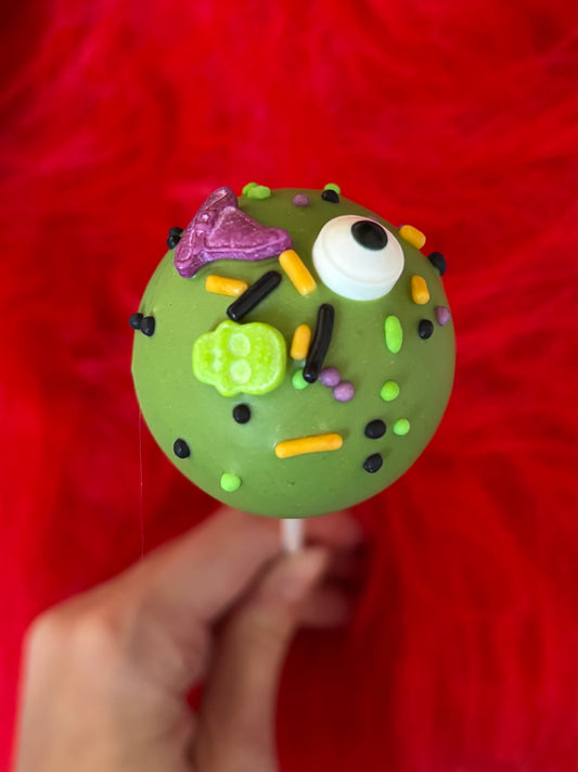 Halloween Sprinkle Cake Pop perfect for Halloween party, office treats