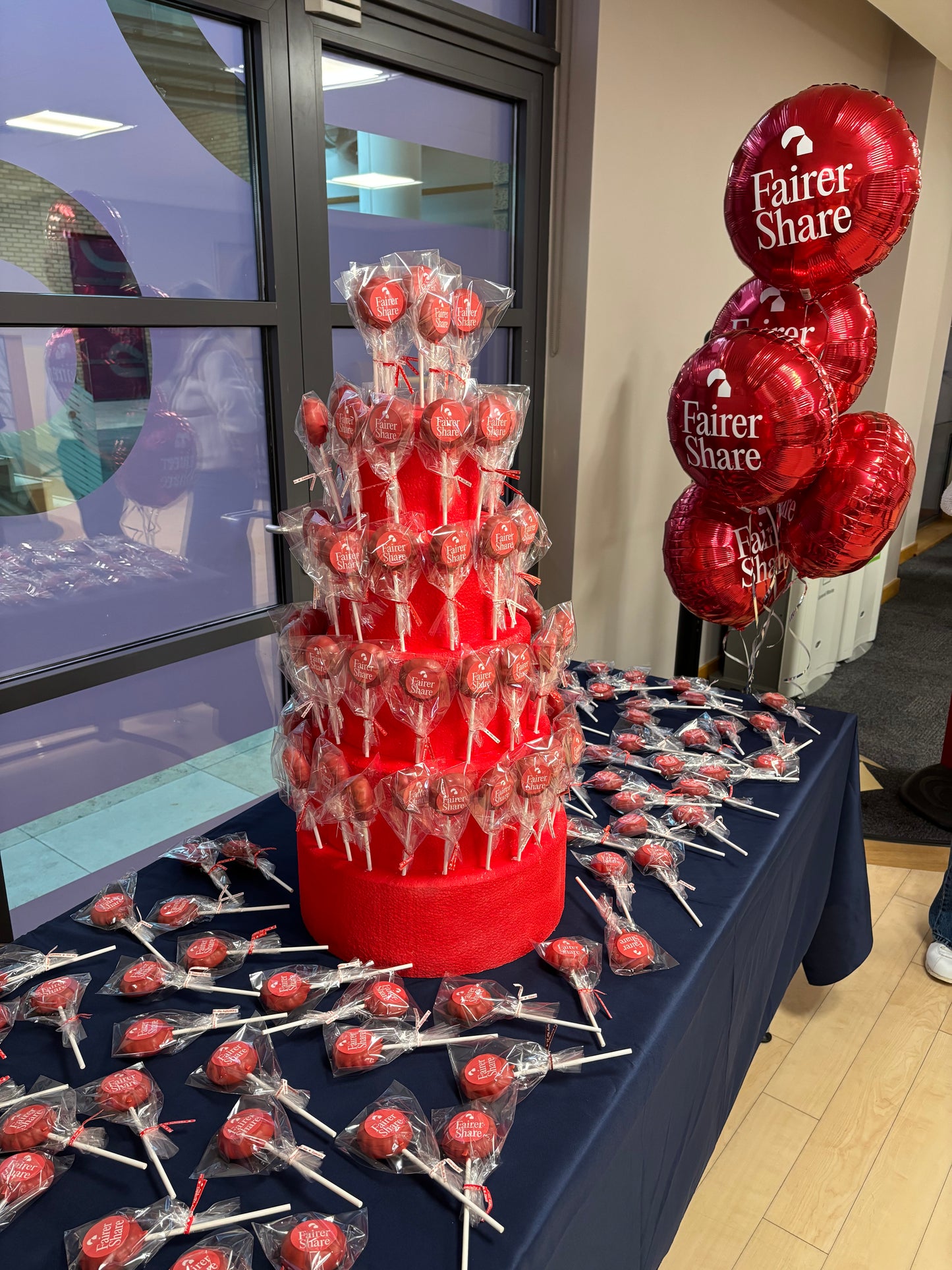 Branded Treats Edible Logo Cake Pop with Sprinkles for PR events, office treats and corporate gifting