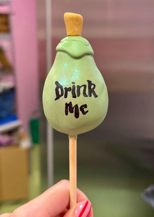 Drink Me Cake Pop Alice in Wonderland