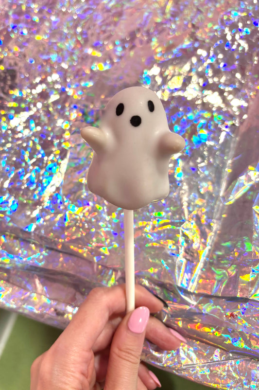 Cute Ghosty Cake Pop
