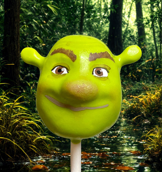 Shrek Cake Pop