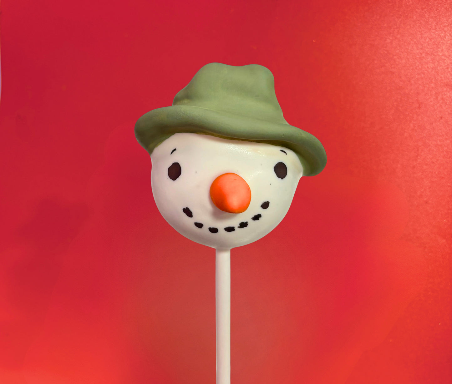 Snowman Cake Pop