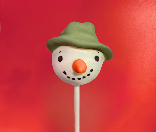 Snowman Cake Pop