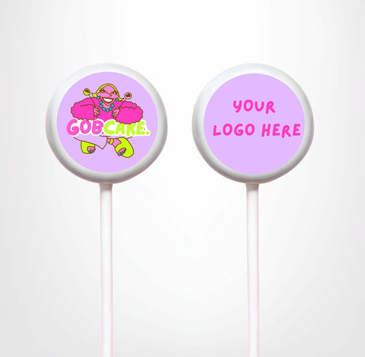 Branded Cake Pop Printed Logo/Image Custom