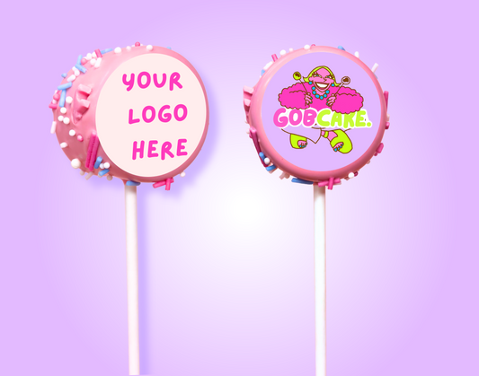 Sprinkle Logo/Image Cake Pop (Customisable)