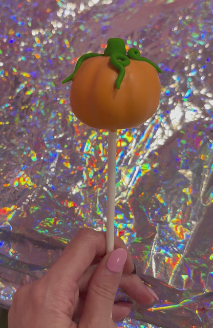 Whimsical Pumpkin Cake Pop