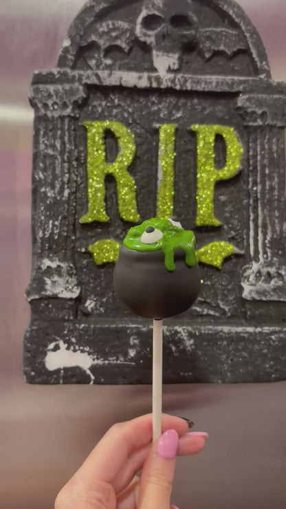 Witches Cauldron Cake Pop