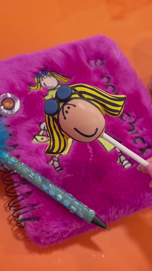One Groovy Chick ;) Cake Pop