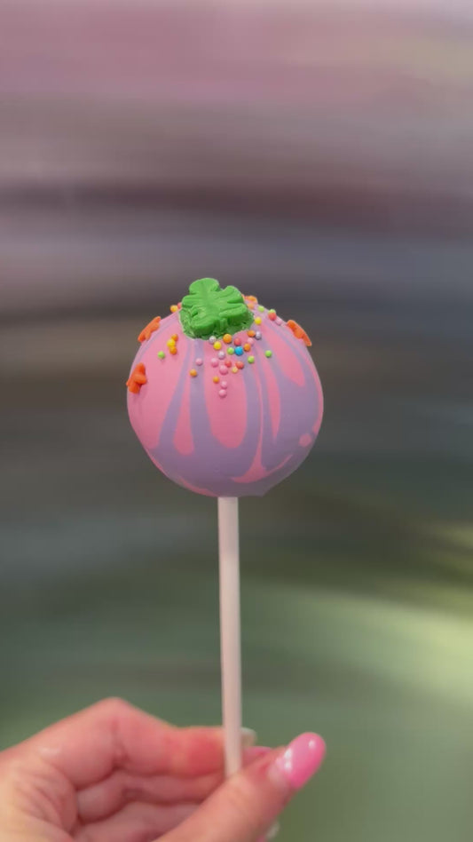 The Fancy Marble Sprinkle Cake Pop (Customisable)