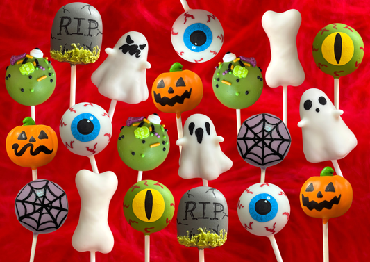 Halloween Cake Pop Party Pack for Parties, Office Treats & Trick or Treaters